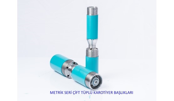 Metrik Seri Çift Tüplü Karotiyer Başlıkları